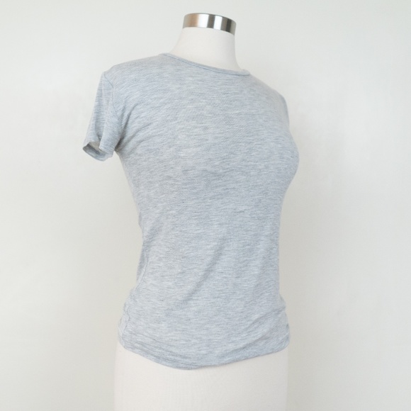 Zara Jersey Fabric Basic Short Sleeve M Tee - Picture 2 of 7